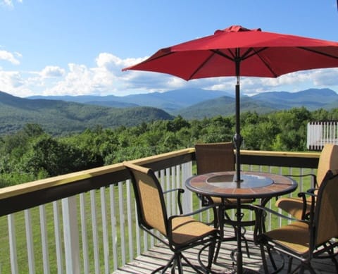 Fully equipped deck off living and dining room