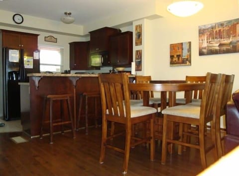 dinning and kitchen area