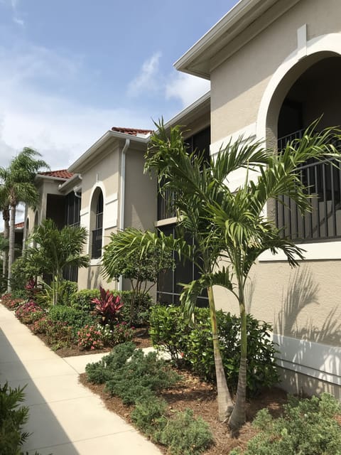Exterior of building painted in spring of 2020