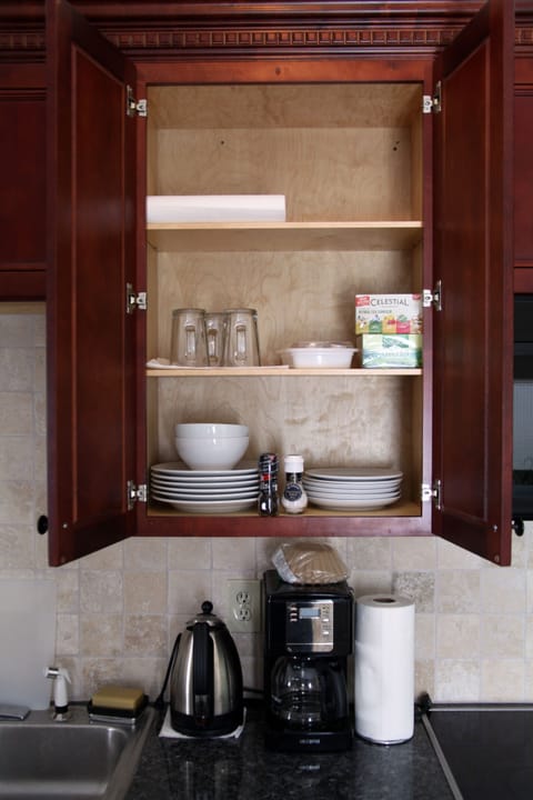 All the goodies you'll need to make and serve a meal