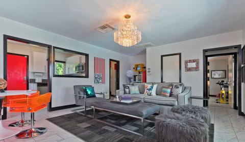 Living room view from front entrance.