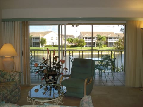 Living room and lanai