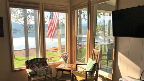 view from living room