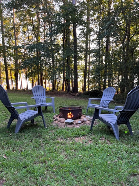Fire Pit Lake View
