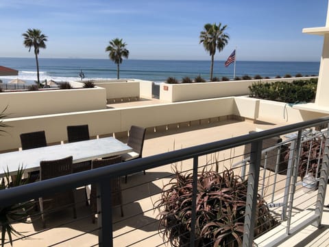 views over the terrace