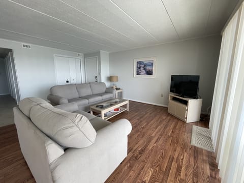 Living Room with Pull-Out Sofa and View of the Bay