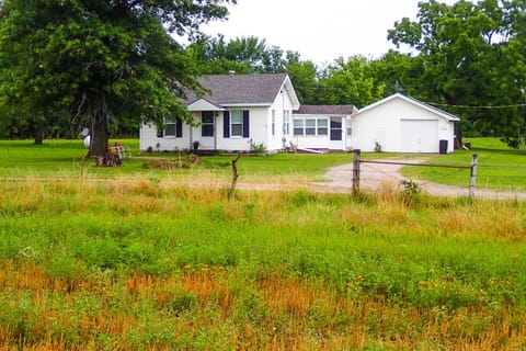 The FarmHouse. Home away from Home. But you don't have to mow or do the chores :)