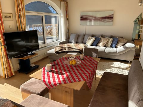 Living room with new slider windows installed 2022