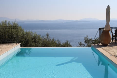 Infinity pool and view