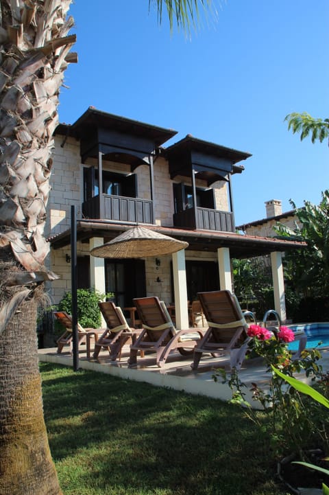 Villa and pool