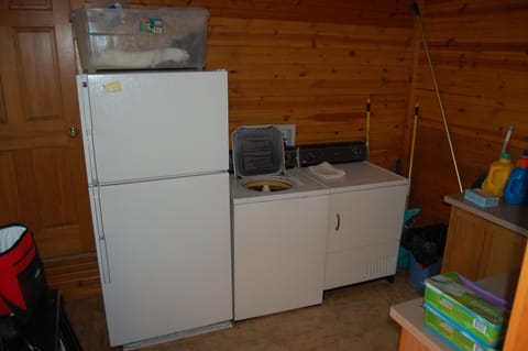 Washer, Dryer, 2nd Refrigerator Room