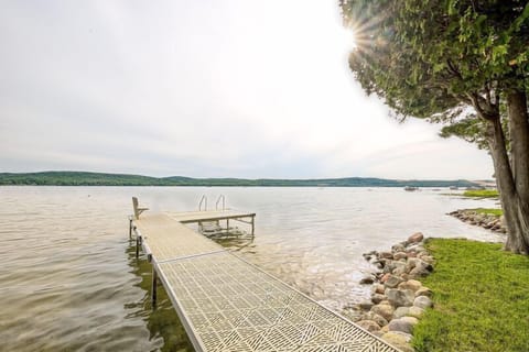 Little Glen Lake, with shared dock