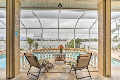 Cape Coral Vacation Rental | 3BR | 2.5BA | 2,060 Sq Ft | Steps to Enter