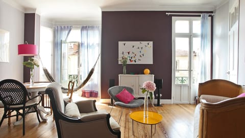 The living room