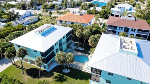 Aerial View of Property & Pool
