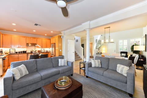 Family Room adjacent to Kitchen