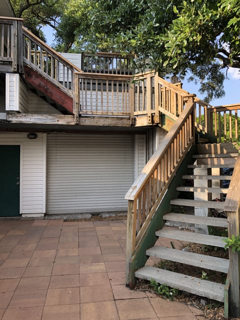Stairway up to the Acorn Terrace
