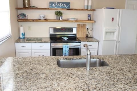 Close-up of breakfast bar