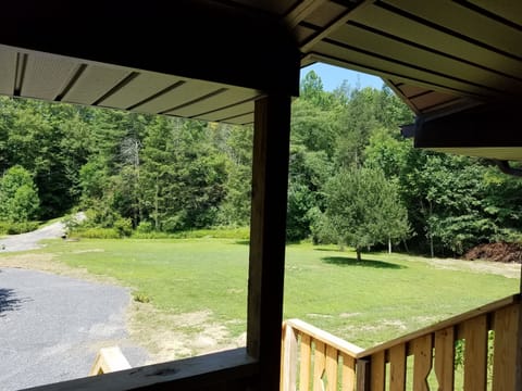 View from the front porch