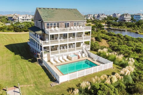 Surf-or-Sound-Realty-434---Windy-Daze-Drone-Rear-Exterior