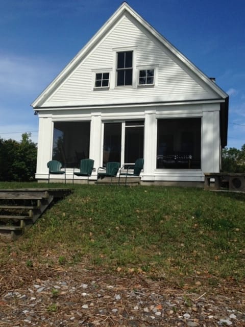 Lakeside View Of Cottage