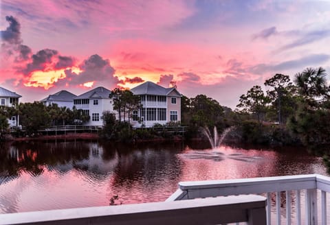The morning view off your back deck!