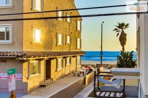 Surf Stars Penthouse view from outdoor Balcony