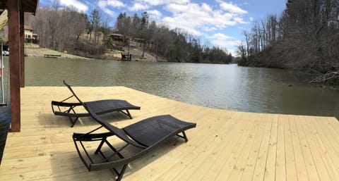 View at dock. New furnishings coming soon 