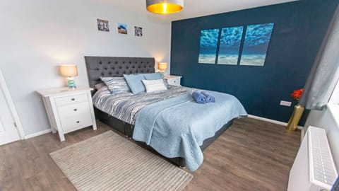 Master bedroom at Sandbanks Braunton North Devon