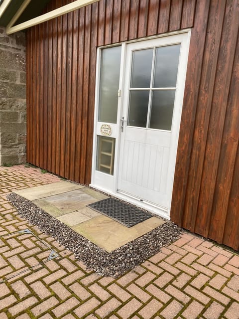 Orchard View front entrance from farm yard