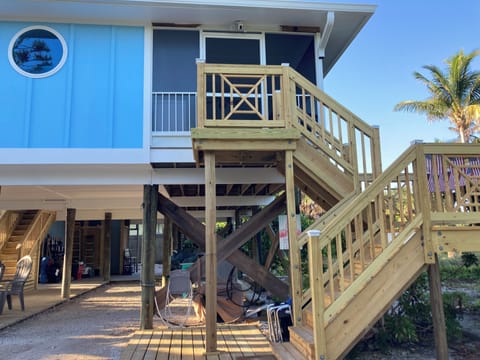 Entrance into the house