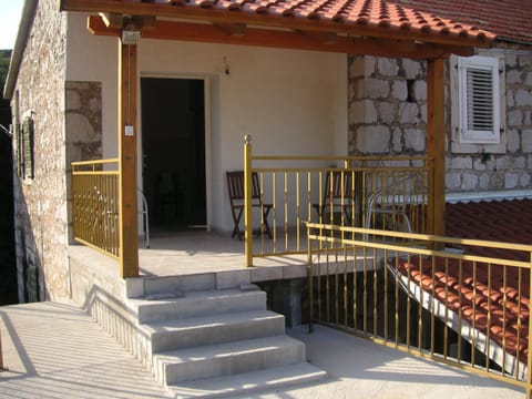 View of upper terrace