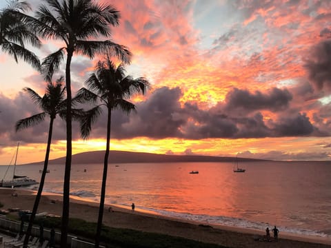 Sunset from our Lanai