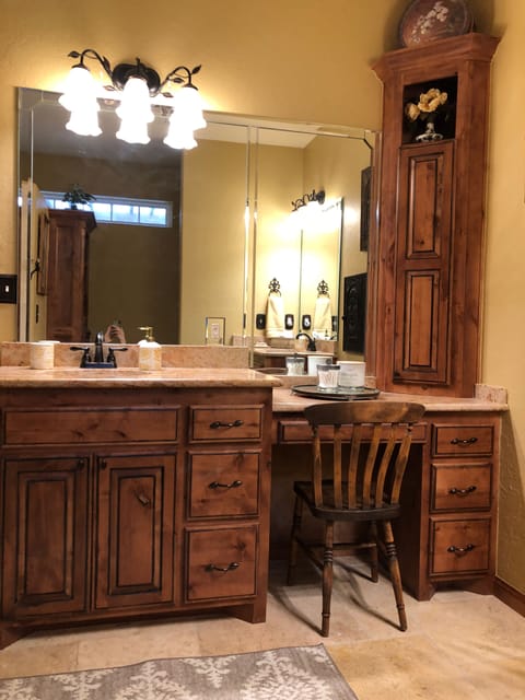 Bathroom - Includes large walk in shower and two vanities