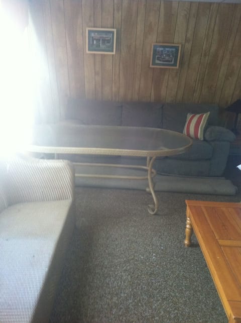 Apartment living room over garage