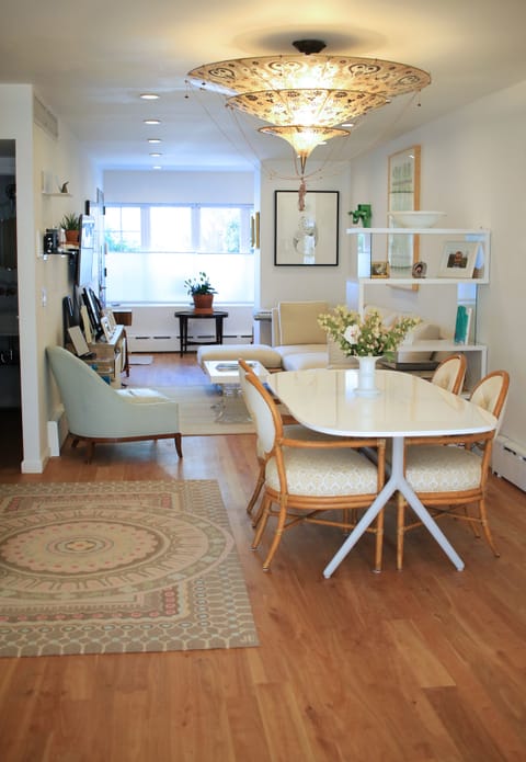 Gorgeous Dining and Living Room, all Custom Furniture. 