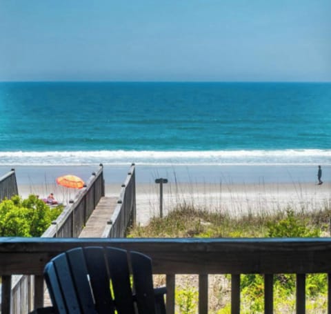 Enjoy the majestic ocean views on one of two covered decks