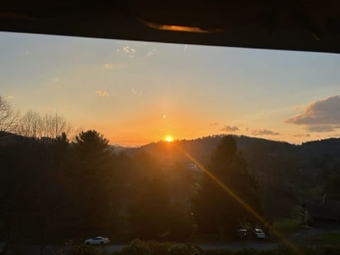 Sunset from back deck