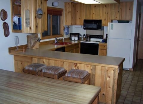 Kitchen view from eating area