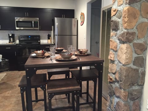 KITCHEN AND DINING ROOM