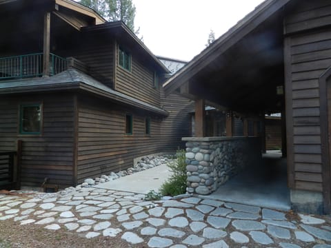 Walkway to the front door