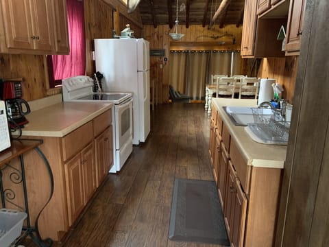 Kitchen view from the front door