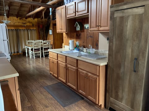 fully stocked kitchen