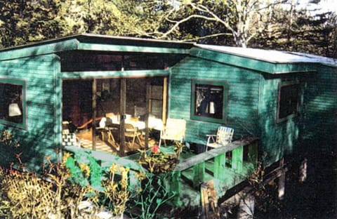 View of the back of the Keyhole, and the deck