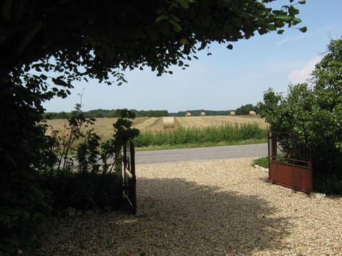 View from front of house