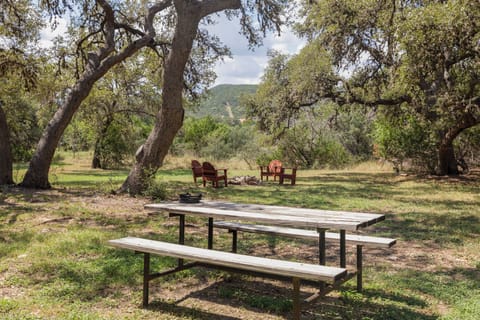 Picnic Table, Hammock and Campfire Ring at Each Cabin