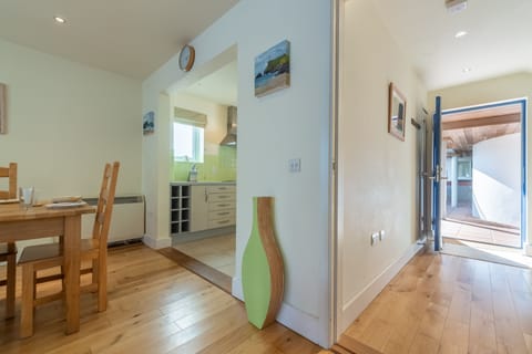 Ground floor: Spacious entrance leading to open-plan living area