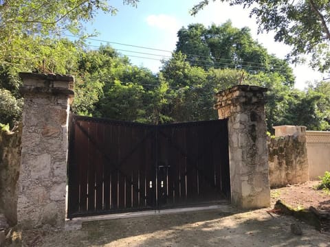Private Gate in front of house