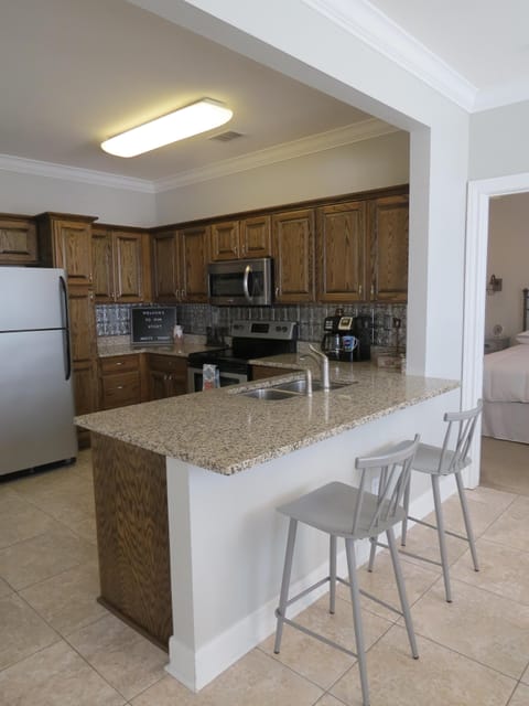 Seating for 2 at the bar