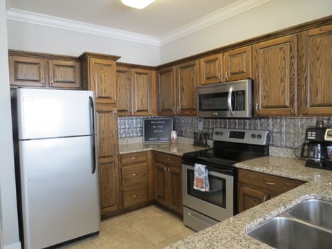 Fully appointed kitchen